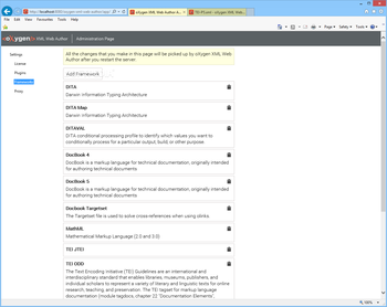 oXygen XML Web Author screenshot 6