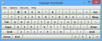 Oxynger KeyShield Portable screenshot