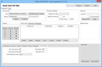 Ozeki VoIP SIP SDK screenshot 4