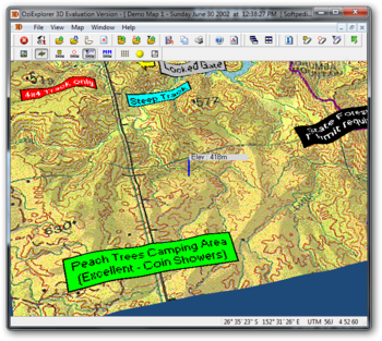 OziExplorer 3D screenshot