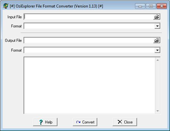 OziExplorer File Format Converter screenshot