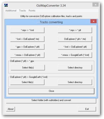 OziMapConverter screenshot 3