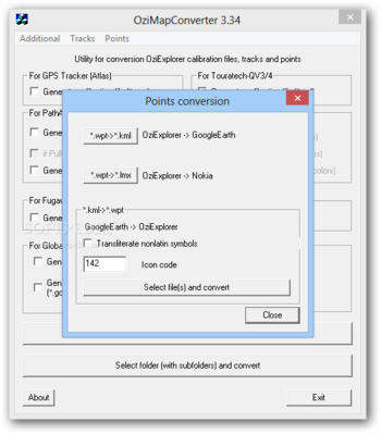OziMapConverter screenshot 4