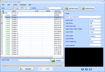 OZONE Power DVD Ripper screenshot