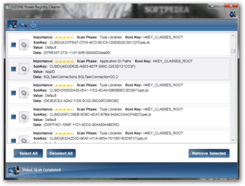 OZONE Power Registry Cleaner screenshot 3