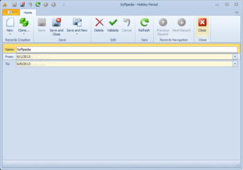 Ozosoft HRM screenshot 4