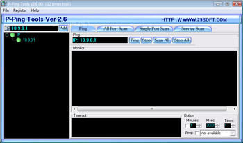 P-Ping Tools screenshot