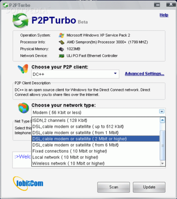 P2PTurbo screenshot 2