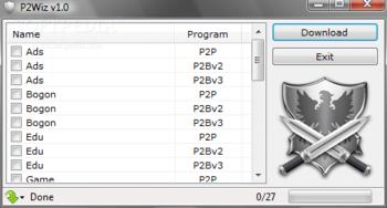 P2Wiz screenshot
