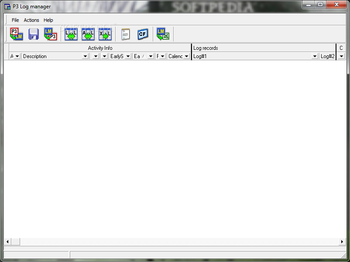 P3Log manager screenshot