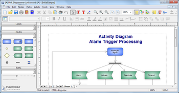 Pacestar UML Diagrammer screenshot