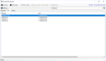 Packed File Searcher screenshot 2