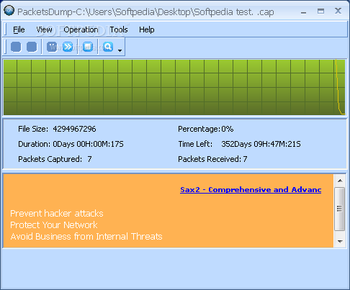 PacketsDump screenshot