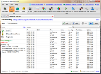 PacketTrap PT360 Tool Suite screenshot 5