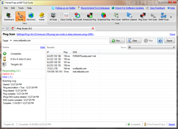 PacketTrap PT360 Tool Suite screenshot 7