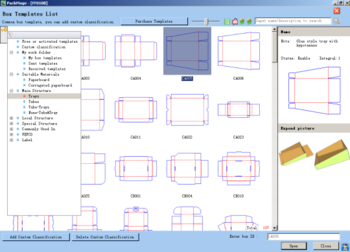 PackmageCAD screenshot