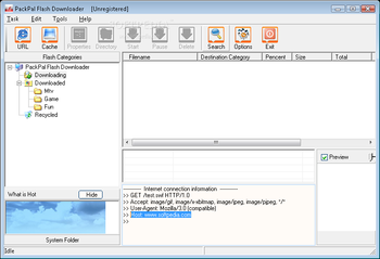 Packpal Flash Downloader screenshot