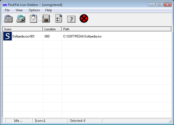 PackPal Icon Grabber screenshot