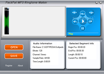 PackPal MP3 Ringtone Maker screenshot