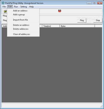 PackPal Ping Utility screenshot 3