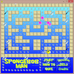 PacMan - SpongeBob Edition screenshot