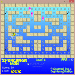 PacMan - SpongeBob Edition screenshot 2