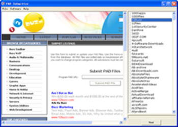 PAD Submitter screenshot 2