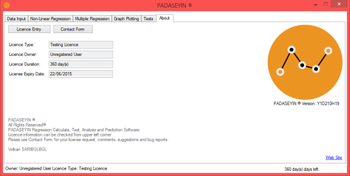 Padaseyin Regression screenshot