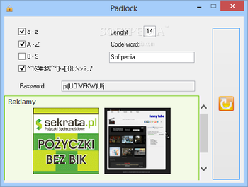 Padlock screenshot