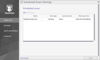 Padvish Antivirus - Home Edition screenshot