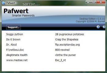 Pafwert screenshot 2