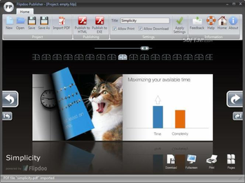 Page Flip Software screenshot 2