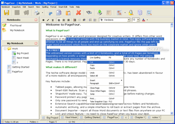 PageFour screenshot 3