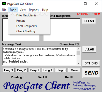 PageGate screenshot 2