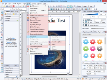 PagePlus Starter Edition screenshot 8