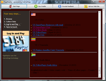 PageRaptor screenshot