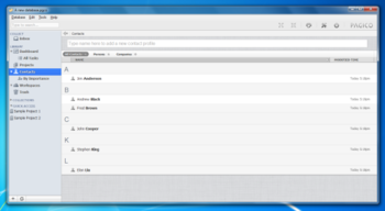Pagico screenshot 2