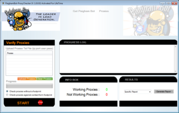 Paigham Bot Proxy Checker screenshot