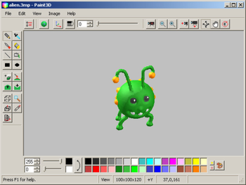 Paint3D screenshot