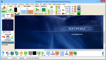 PaintCAD screenshot