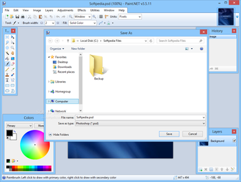 Paint.NET PSD Plugin screenshot