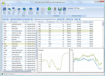 Pairtrade Finder screenshot 4