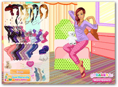 Pajama Queen Dress Up screenshot 2