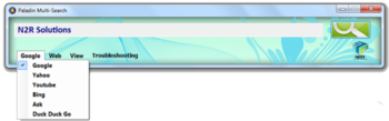 Paladin Multi Search screenshot 2