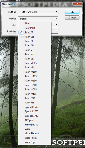 Palm OS Emulator screenshot 3