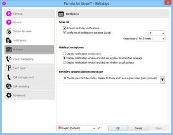 Pamela for Skype Basic Version screenshot 11