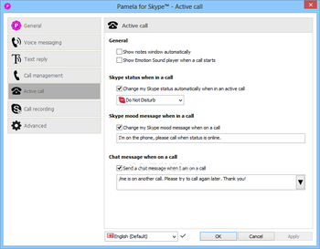 Pamela for Skype Basic Version screenshot 15