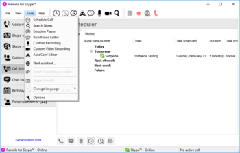 Pamela for Skype Business Version screenshot 4