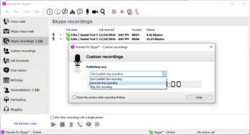 Pamela for Skype Professional Version screenshot 11