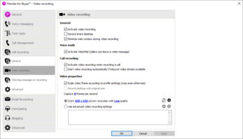 Pamela for Skype Professional Version screenshot 22